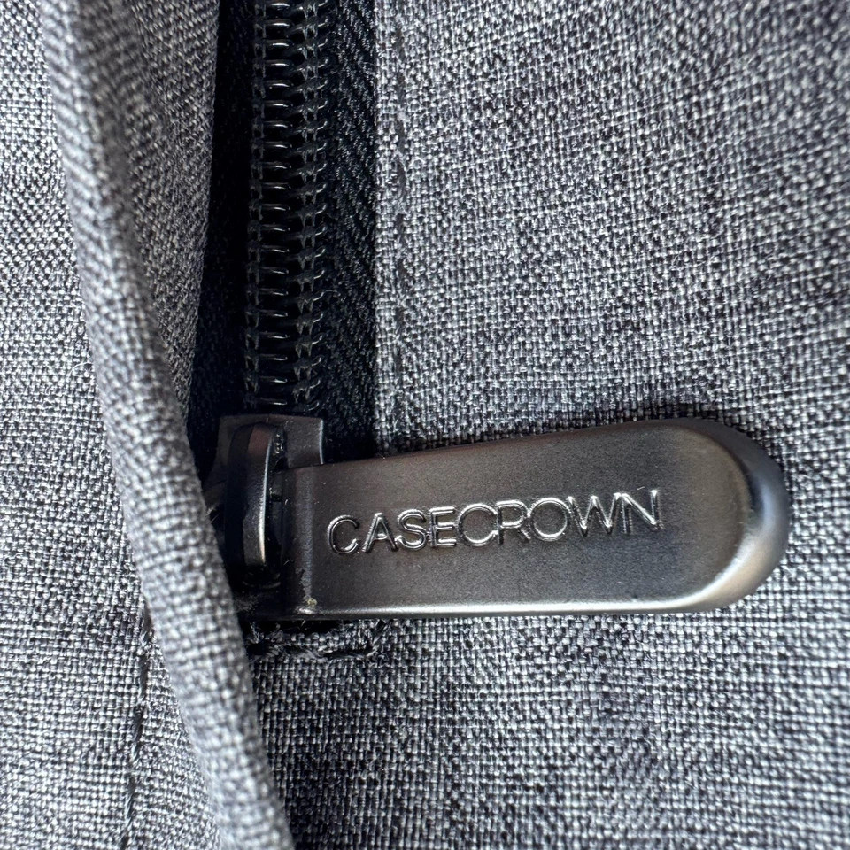 Чехол Crown Campus Messenger компьютер ноутбука сумка 12 X 16 серый черный - Изображение 3 из 4