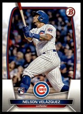 2023 Bowman Nelson Velazquez Rookie Chicago Cubs #12