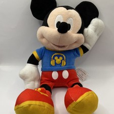Disney Junior Clubhouse Fun MICKEY MOUSE Singing Talking Plush Toy 12" - WORKING