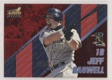 1998 Pacific Aurora Pennant Fever Red Jeff Bagwell #6 HOF 0u7