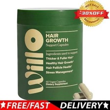 O Positiv Willo Hair Growth Support for Women Supports Thicker Fuller Hair 60cap