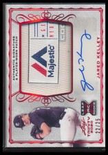 2020 Leaf Trinity - Patch Autographs Red #PA-JK1 Jared Kelley