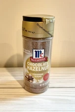 McCormick Holiday Finishing Sugar Chocolate Hazelnut Limited Edition 2025 New