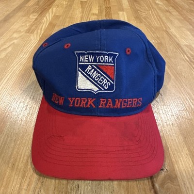 New York Rangers Snap Back Hat. Vintage NHL. Young An G Cap. 90 s.
