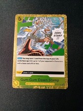 Gum-Gum Dawn Stamp OP13-117 Rare (Foil) - Carrying On His Will
