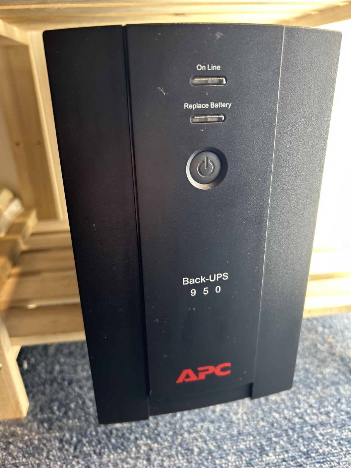 APC BACK-UPS - BX950ui. Battery Backup During Outages