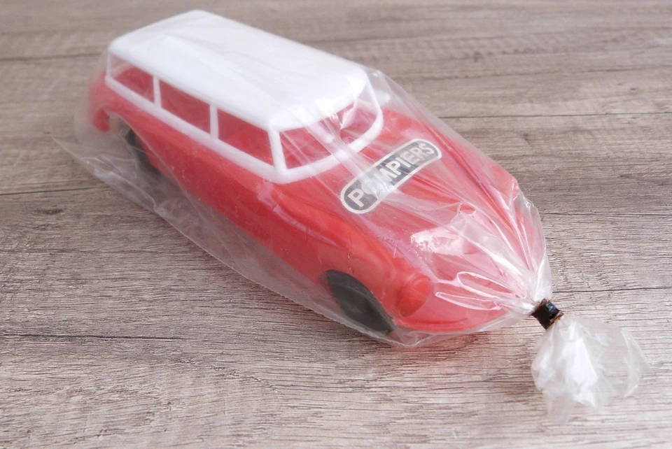 JOUET ANCIEN PLASTIQUE BAZAR VOITURE CITROEN DS BREAK POMPIER - Photo 2/4