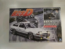 Aoshima 1/24 Initial D FUJIWARA TAKUMI AE86 TRUENO Kit 59548  #14