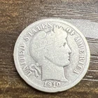 1910 Barber Dime Good Coin Complete Your Set Actual Coin Checkout All My Dimes