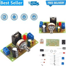 Adjustable Regulated Power Supply Kit LM317 Output Rectifier Circuit Input Ad...