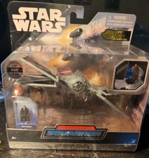 Jazwares Star Wars Micro Galaxy Squadron Outland Tie Fighter Rare 1 of 15 000