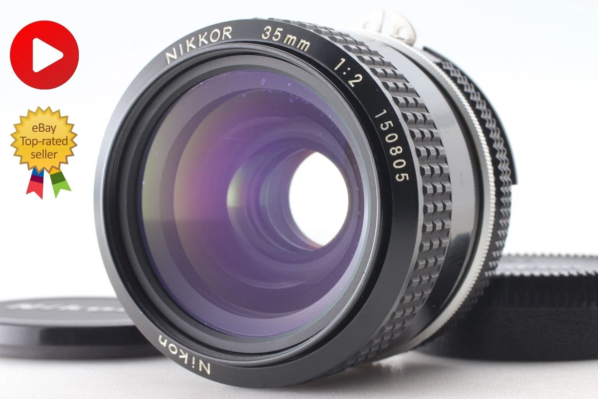 Nikon f/2 Camera Lenses 35mm Focal for sale - eBay