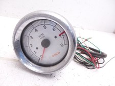 Working Aftermarket Bosch Sport Ii Tachometer Gauge 8k White Face 2 58