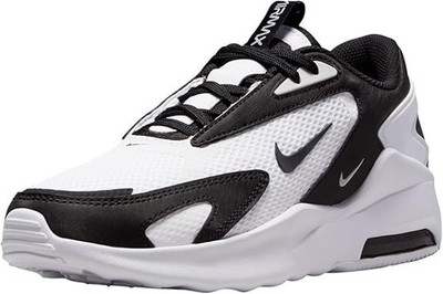 Women's Nike Air Max Bolt CU4152-101 White Black Low Top Mesh Sneakers - SZ 7
