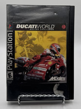 PS1 Ducati World Racing Challenge (PlayStation 1, 2001) Disc/Manual Only Tested