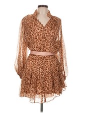 Zimmermann Women Brown Cocktail Dress 10