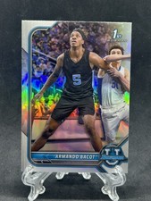 Armando Bacot (North Carolina Tar Heels/RC) - 2022 Bowman U. Refractor