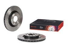 2x Bremsscheibe XTRA LINE - Xtra BREMBO 09.9366.2X für ALFA 159 Sportwagon BRERA
