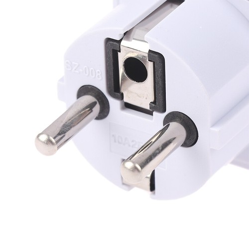 KR Plug Adapter AU UK US To EU Electrical Socket Type E/F France Spain Plug - Afbeelding 4 van 12
