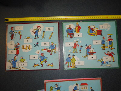 Jeu Des Proverbes NISSE à Croix-Lille 1930 - Couvercle Et 10 Plateaux