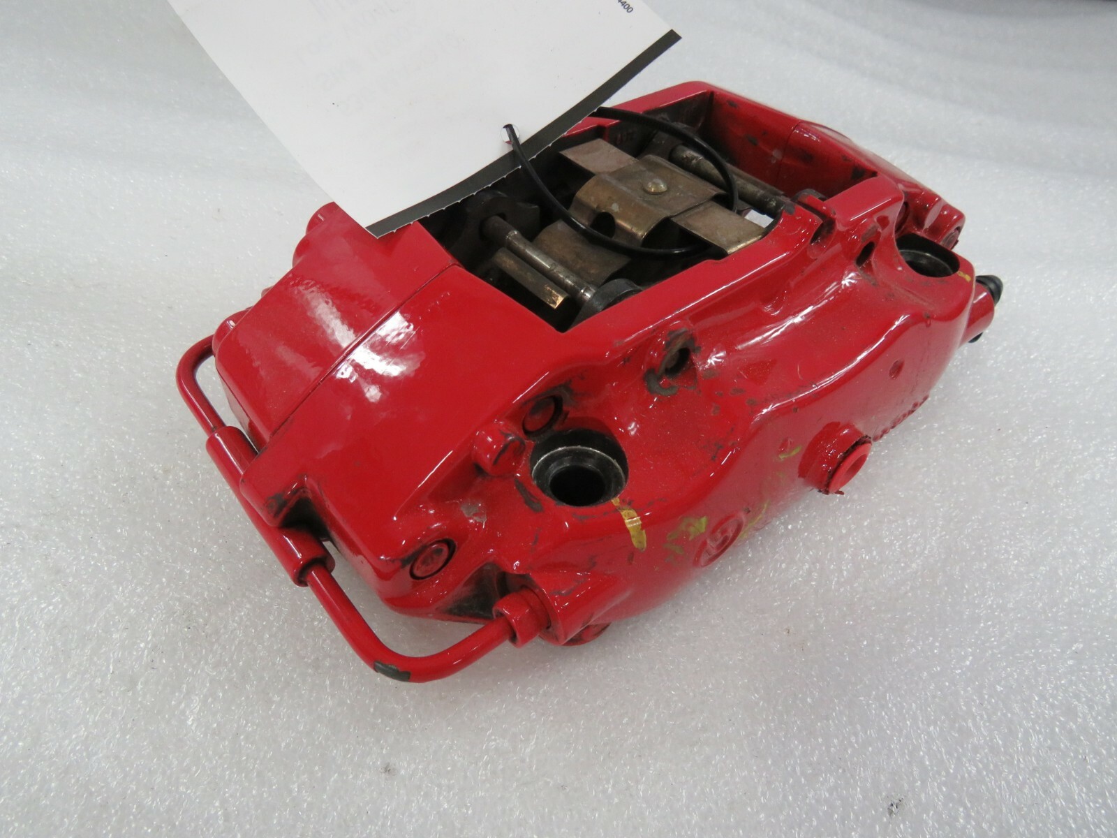 Maserati Granturismo, RH, Right Front Brake Caliper, Red, P/N 82336904