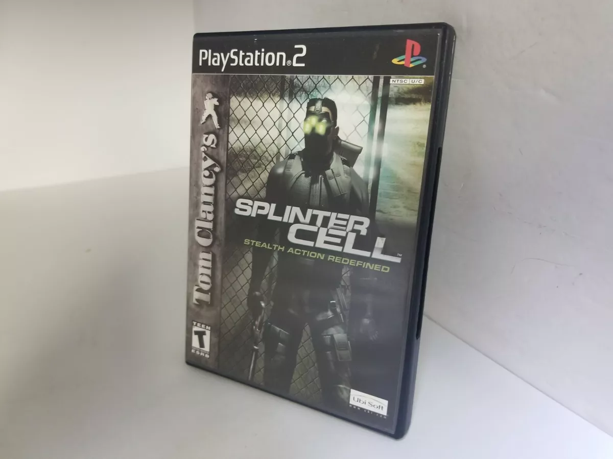 Tom Clancy's Splinter Cell Stealth Action Redefined PS2 PlayStation 2 CIB  Tested