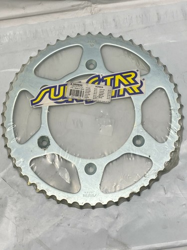 Sunstar Rear Steel Sprocket Part # 2-355950 520 50T For Honda - NEW / OEM Part - Picture 1 of 3