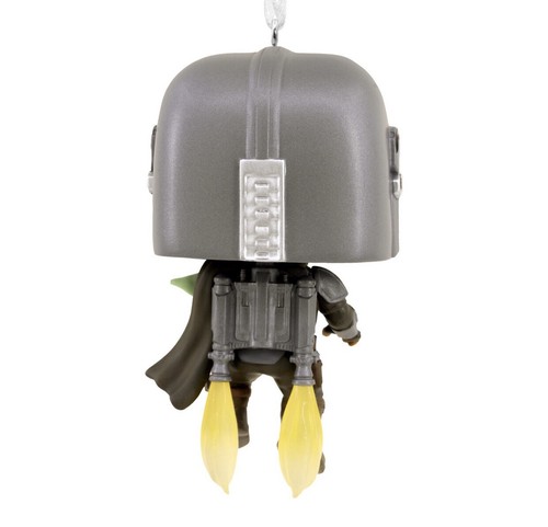 🎄Hallmark Funko POP! Mandalorian with The Child Baby Yoda Ornament 💯 - Picture 3 of 5