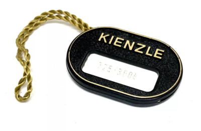 KIENZLE Etichetta Vintage Tag Price Watch Orologio Original