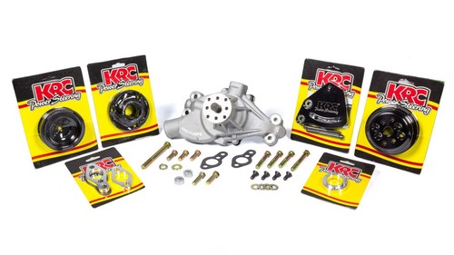 KRC POWER STEERING Basic Crate Engine Kit Block Mount w/ pump (KIT16312615)