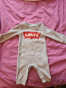 levis romper baby