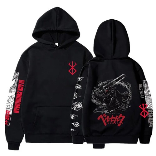 Berserk Guts Griffith Anime Hoodies Men Women Cosplay Sweatshirts Pullovers Tops - Picture 12 of 12