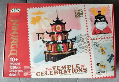 LEGO Exclusive The Temple of Celebrations 4002021 Building Kit 1320 pc