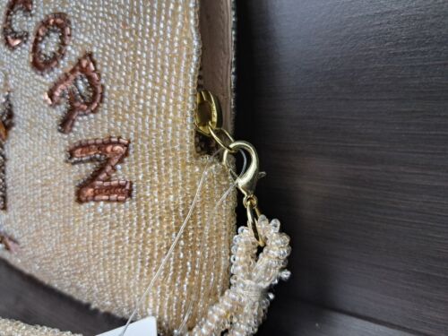 Neu mit Etikett Anthropologie Perlen Sternzeichen Steinbock Clutch, Handgelenktasche, Handtasche, Handtasche - Bild 4 von 10