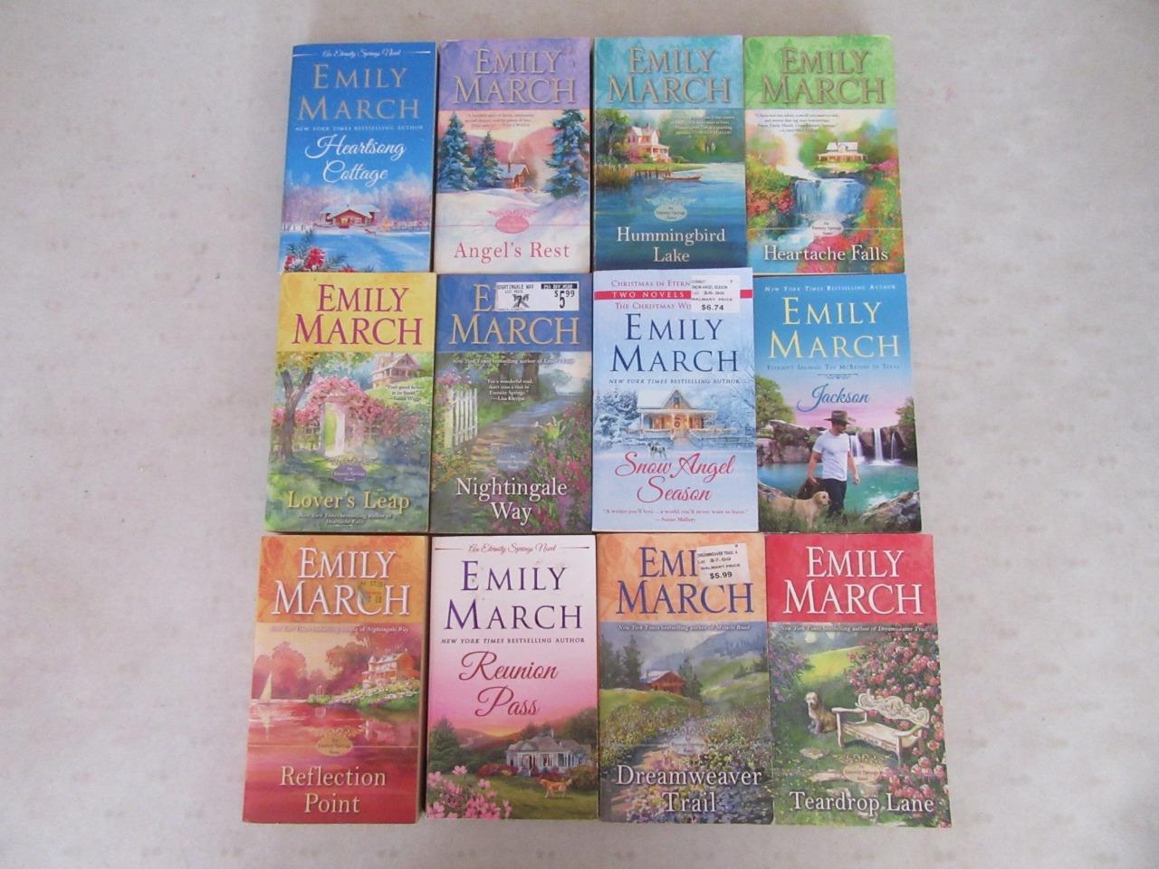 BIG Lot of (12) EMILY MARCH Books ETERNITY SPRINGS SERIES 13 +9 NEAR