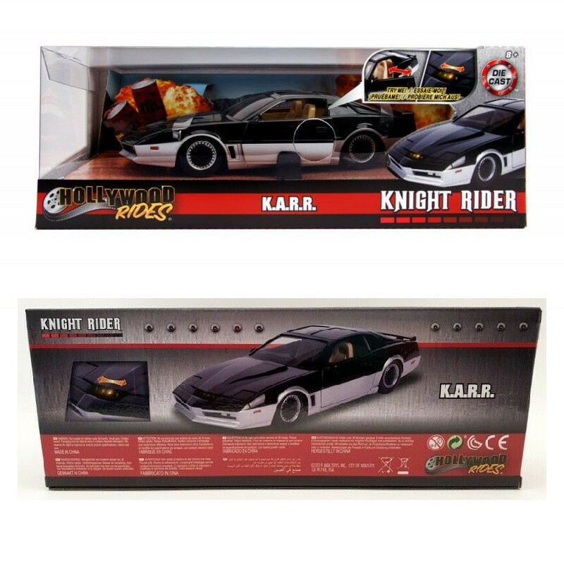 Knight Rider 1982 Pontiac Firebird Trans Am KARR w Lights Diecast