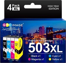Cartuchos de tinta compatibles GPC Image 503XL Multipack repuesto para Epson 503 xp