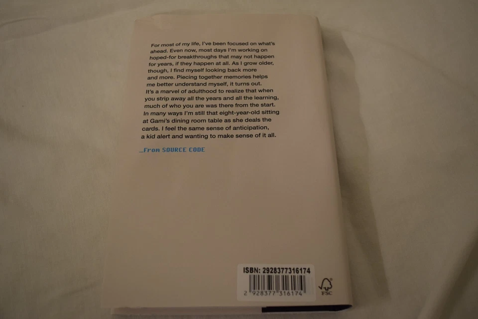 Source Code - My Beginnings 🔥 Bill Gates   Signed UK Edition   New ! - Image 3 of 4