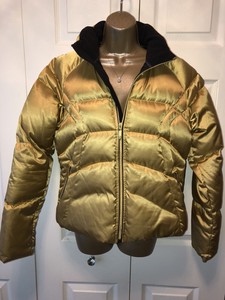 nike gold jacket