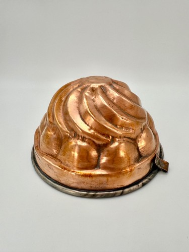Molde de postre de gelatina de cobre abovedado de colección 6" con percha de cobre - Imagen 11 de 12