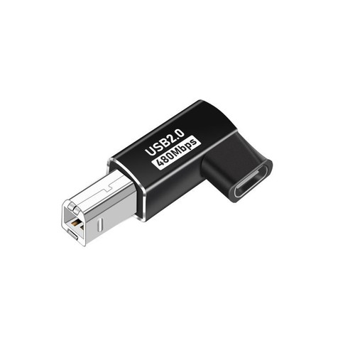 USB C Female to USB B Male MIDI Printer Electric Pianos Synthesizers Adapter - Afbeelding 4 van 13