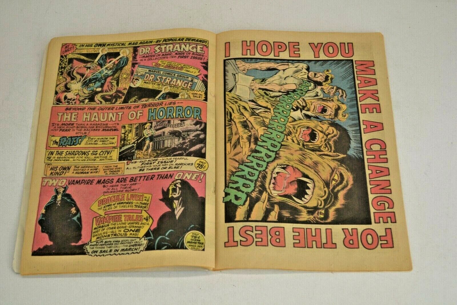 Werewolf By Night # 18 Vintage June 1974