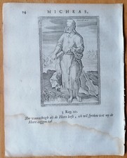 Micheas - Original Print God�s Heroes De helden Godes - 1727