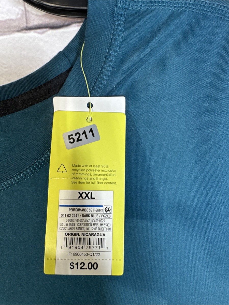 Men's Short Sleeve Performance T-shirt All In Motion Green