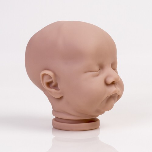 20" Unpainted Reborn Baby Dolls Kit April Vinyl Silicone Realistic Doll Kits DIY - Picture 6 of 9