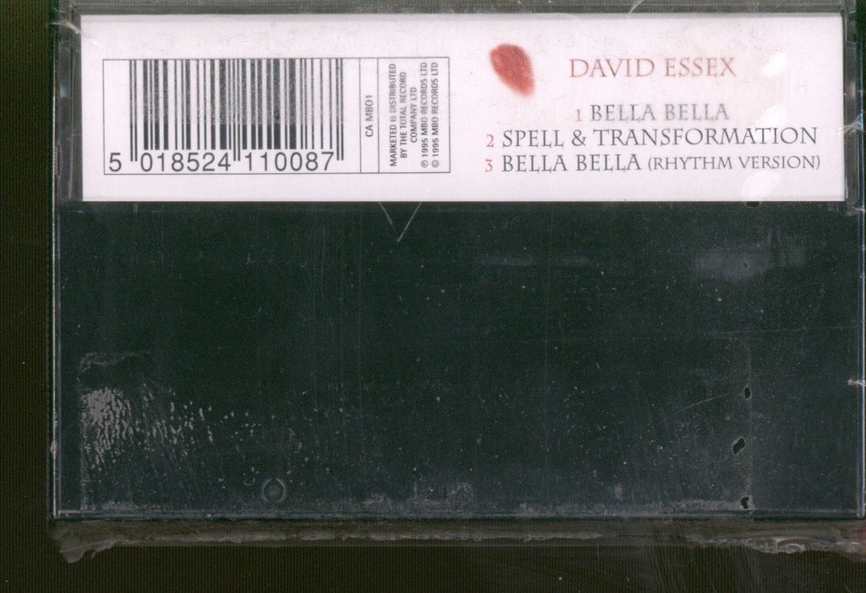 David Essex Bella Bella Cassette UK Mbo 1995 Cassette Sealed CAMBO1 EBay david-essex-bella-bella-cassette-uk-mbo-1995-cassette-sealed-cambo1-ebay