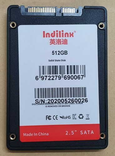 512 GB SSD 2.5'' Indilinx NEW Fast HIGH Performance Internal SATA Solid State - 第 1/3 張圖片