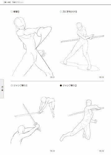 how to draw anime Basic ++: April 2011  Human figure drawing, Drawing poses,  Action poses