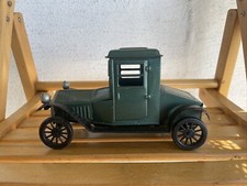Vintage BANDAI Green 2 Door 1913 PACKARD 7.75 Tin Friction Toy Car Japan Made