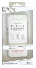 Case-Mate Naked Tough CLEAR Case for Samsung Galaxy S8 Smartphone Transparent